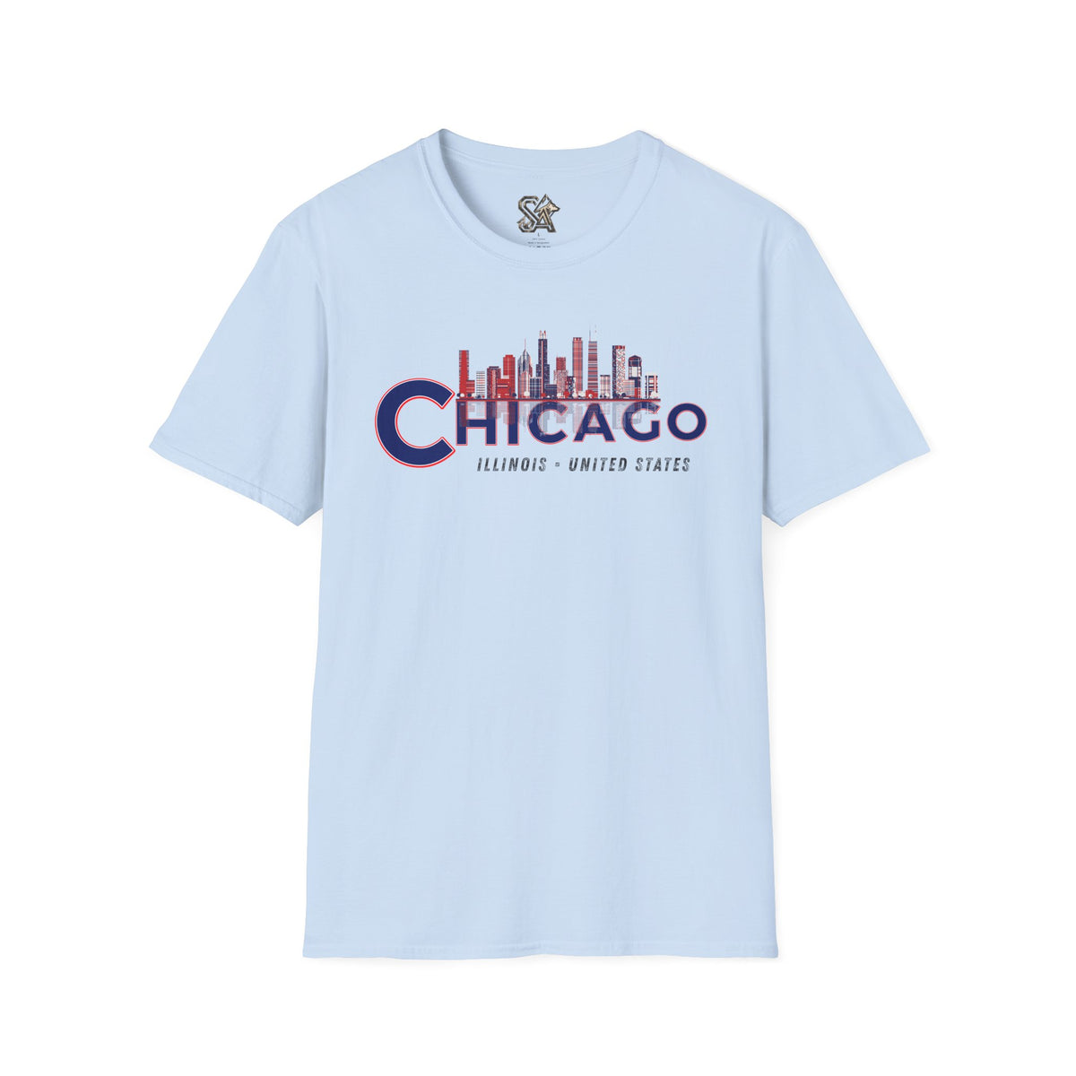 Chicago T-Shirt Premium Design SKIALFA Unisex