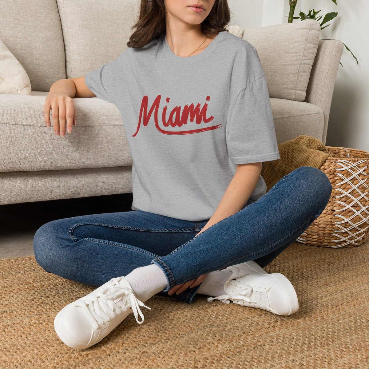 Miami T-Shirt Premium Design SKIALFA Unisex