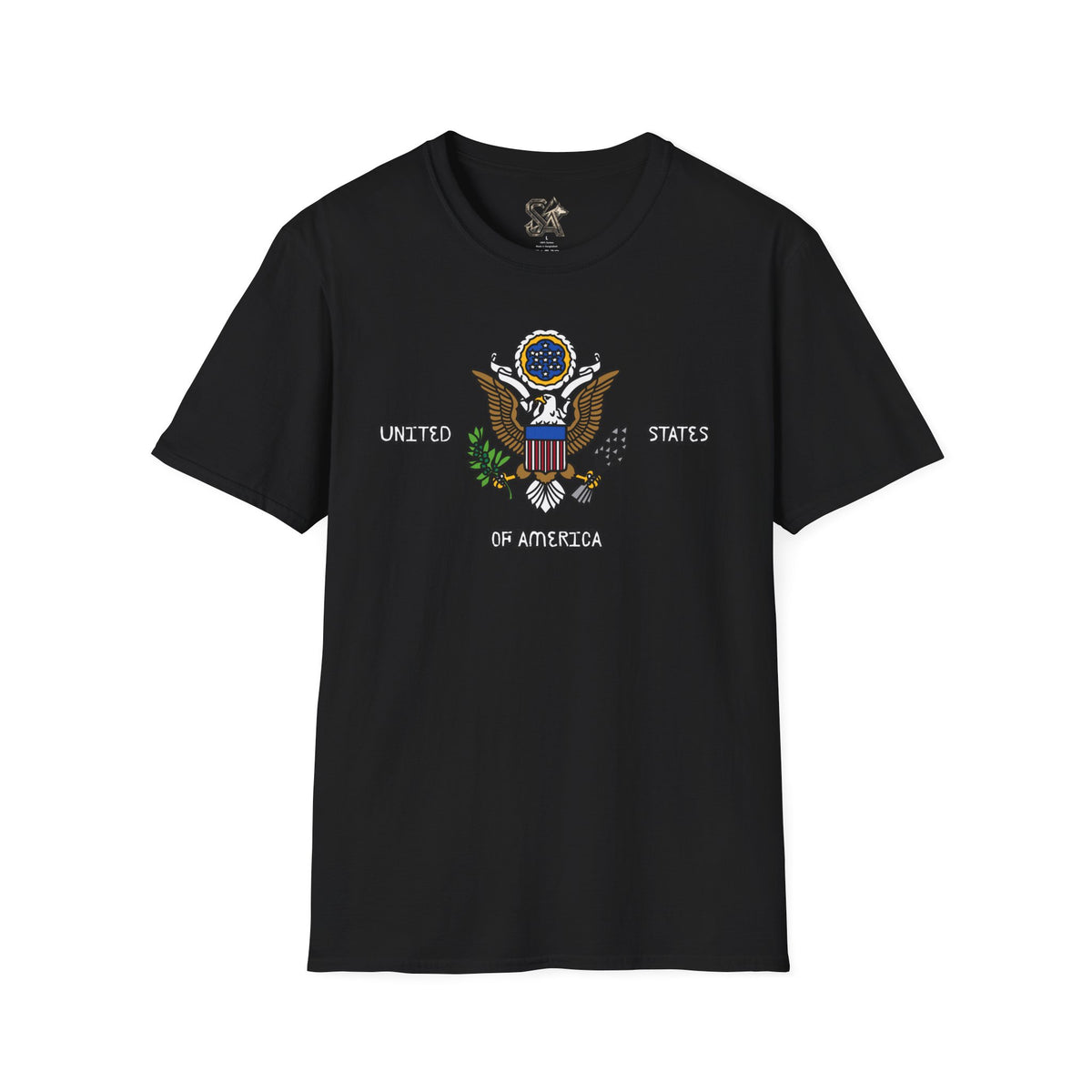 United States Of America T-Shirt Premium Design SKIALFA Unisex