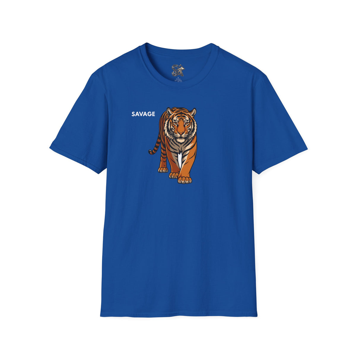 SAVAGE Tiger T-Shirt Premium Design SKIALFA Unisex