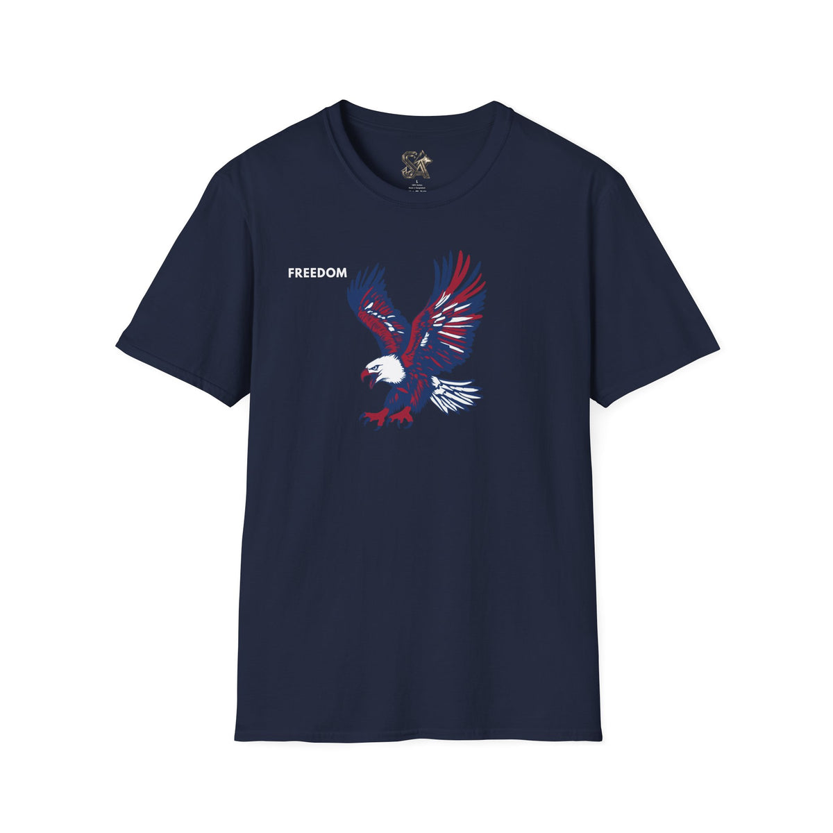 FREEDOM Eagle T-Shirt Premium Design SKIALFA Unisex