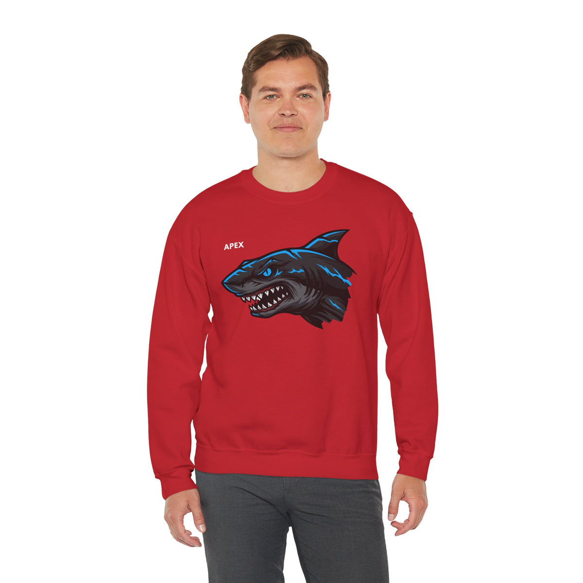 APEX Shark Sweatshirt Premium Design SKIALFA Unisex