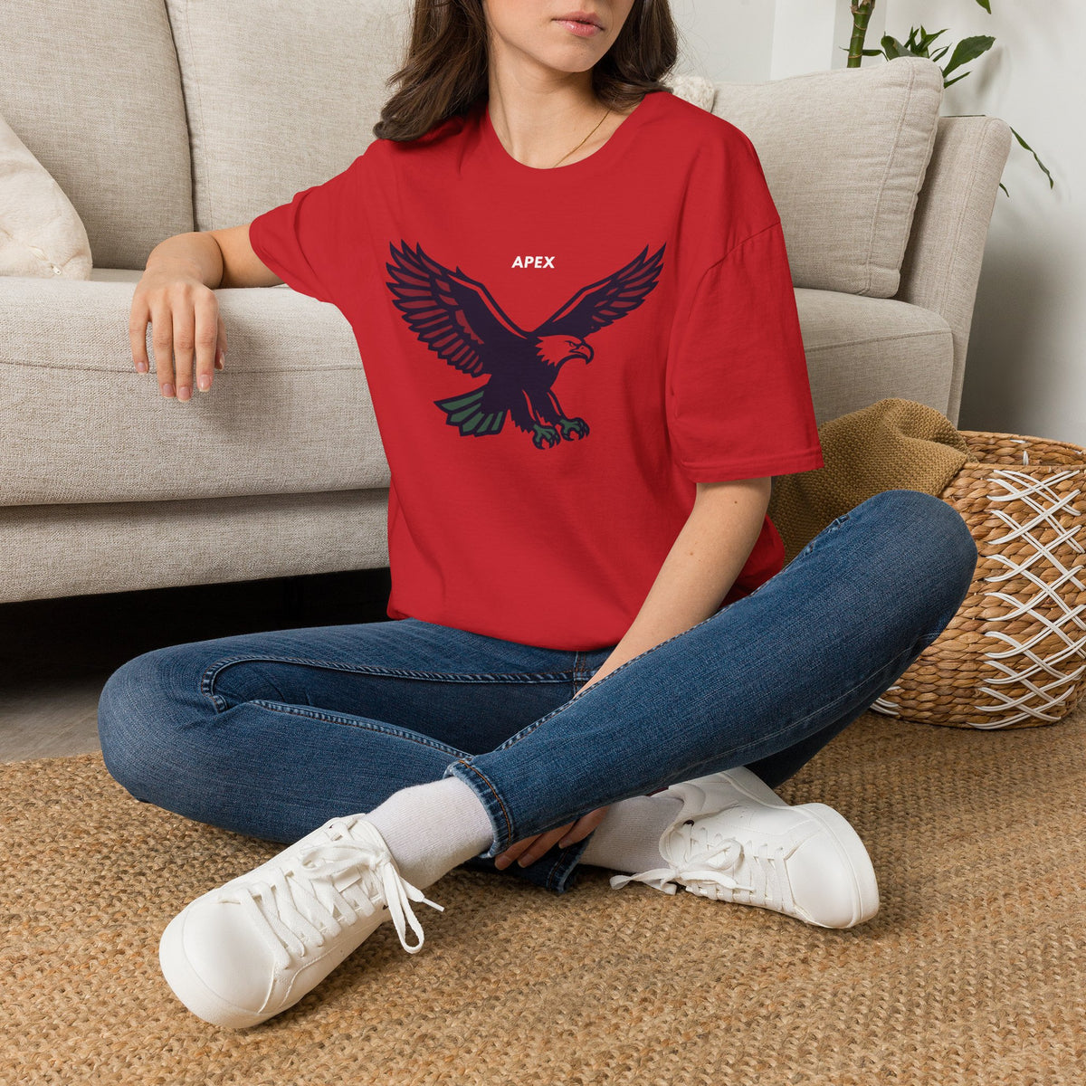 APEX Eagle T-Shirt Premium Design SKIALFA Unisex
