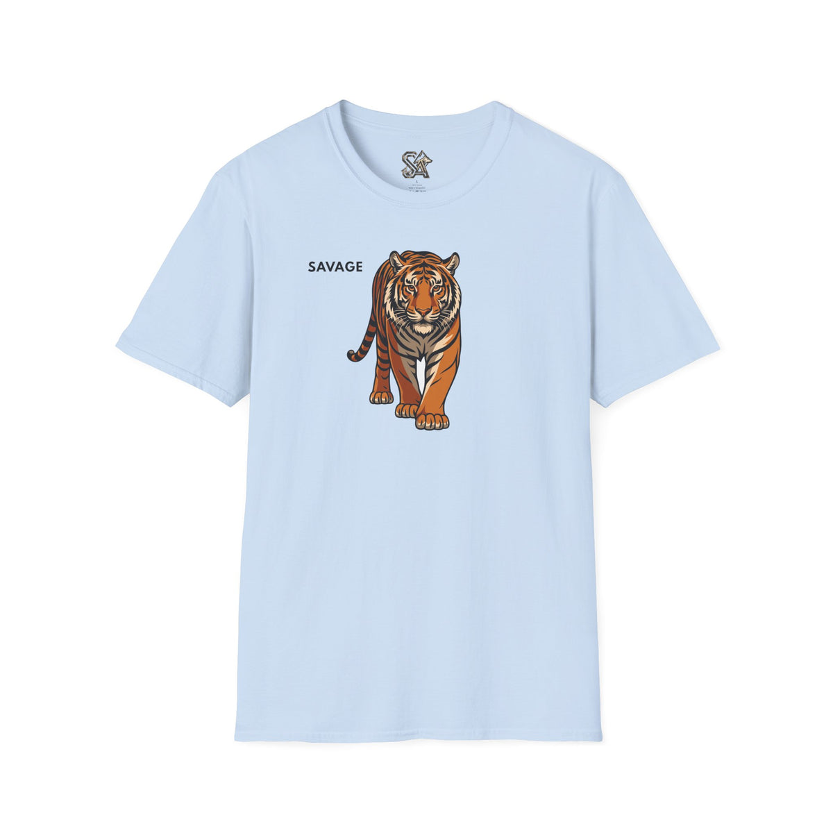 SAVAGE Tiger T-Shirt Premium Design SKIALFA Unisex