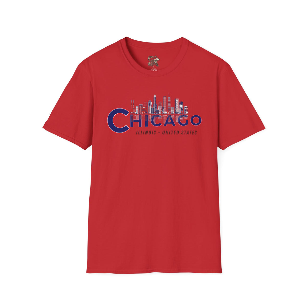 Chicago T-Shirt Premium Design SKIALFA Unisex