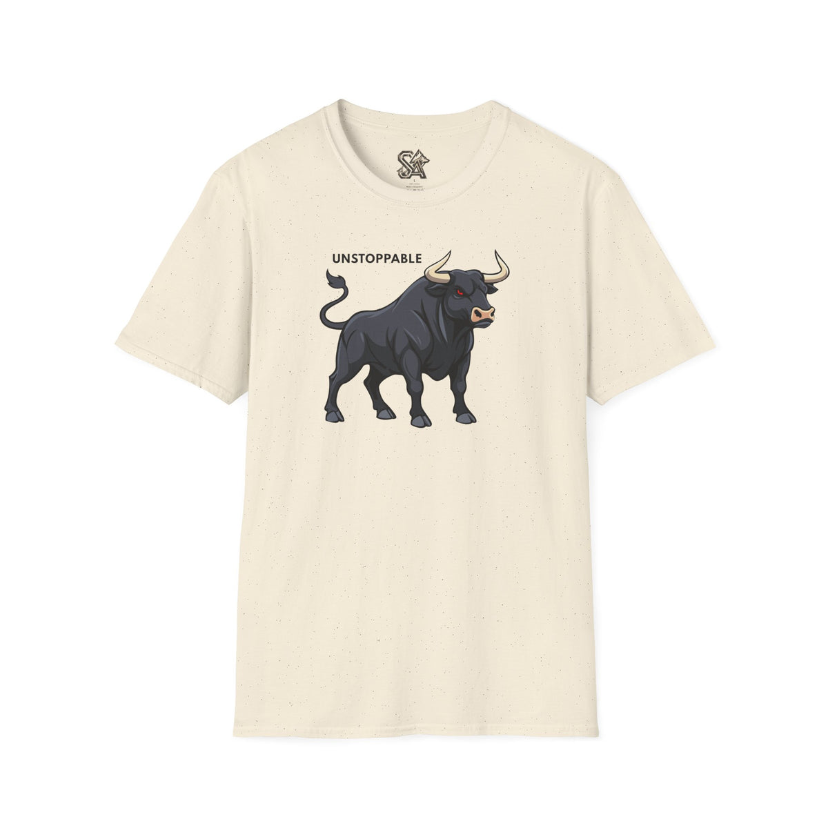 UNSTOPPABLE Bull T-Shirt Premium Design SKIALFA Unisex