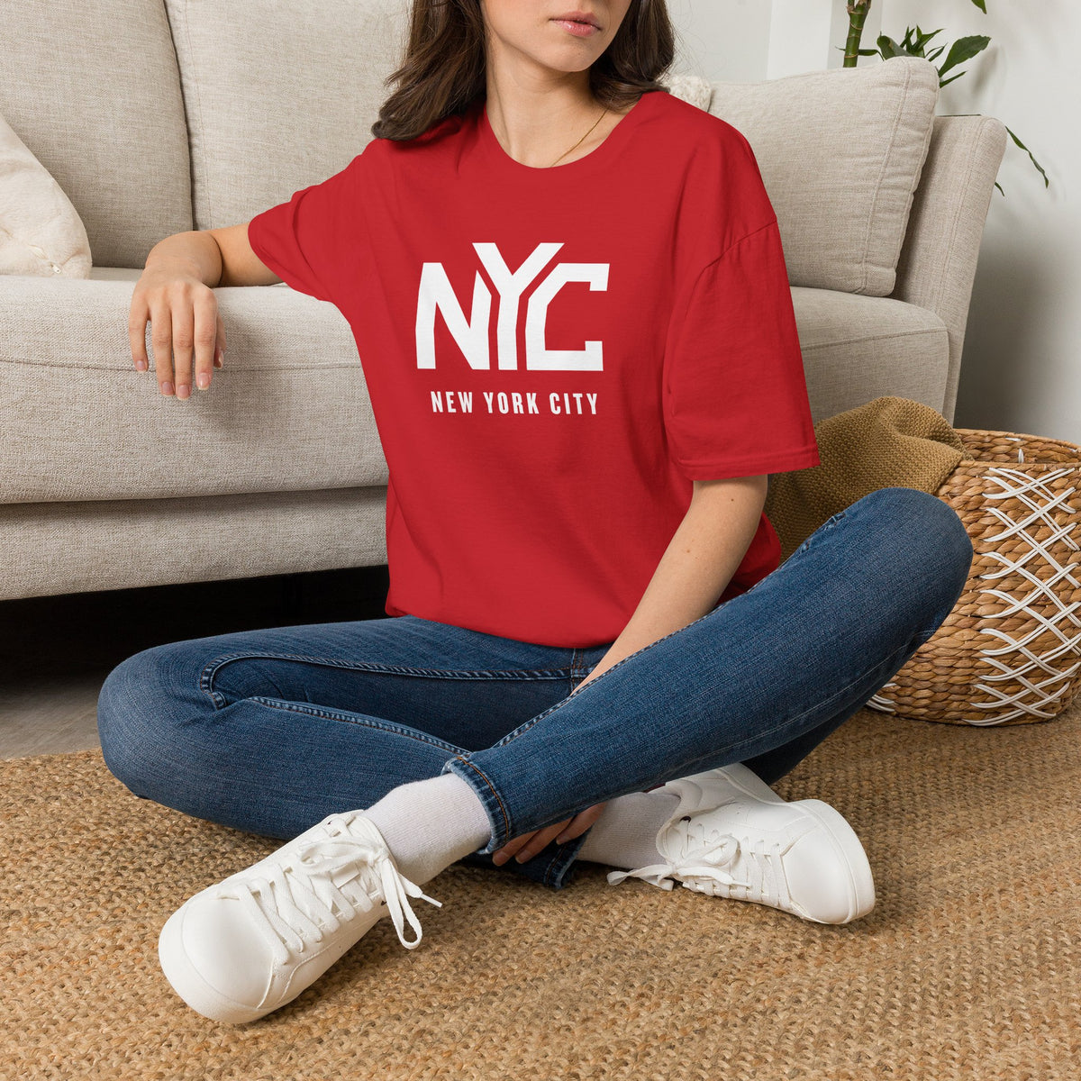 NYC New York City T-Shirt Premium Design SKIALFA Unisex