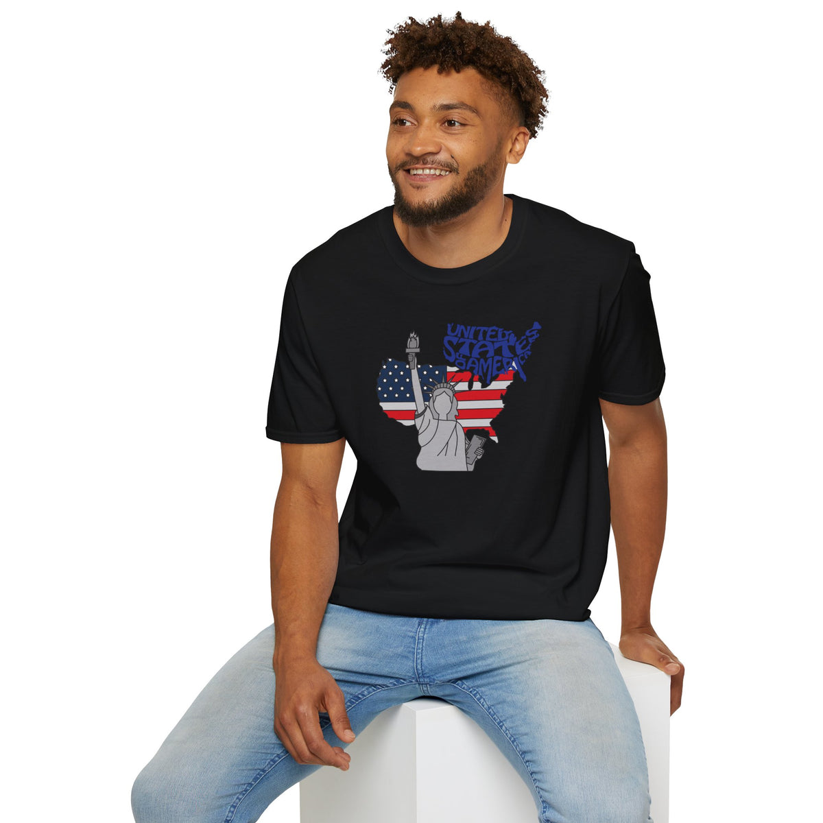 United States America T-Shirt Premium Design SKIALFA Unisex