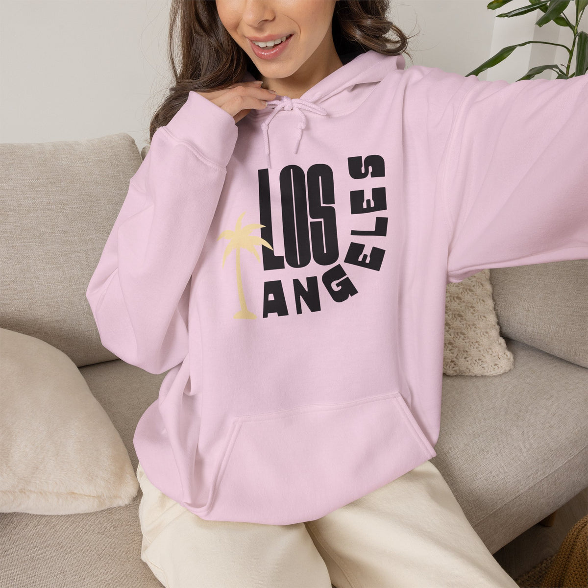 LOS ANGELES Hoodie Premium Design SKIALFA 9Unisex