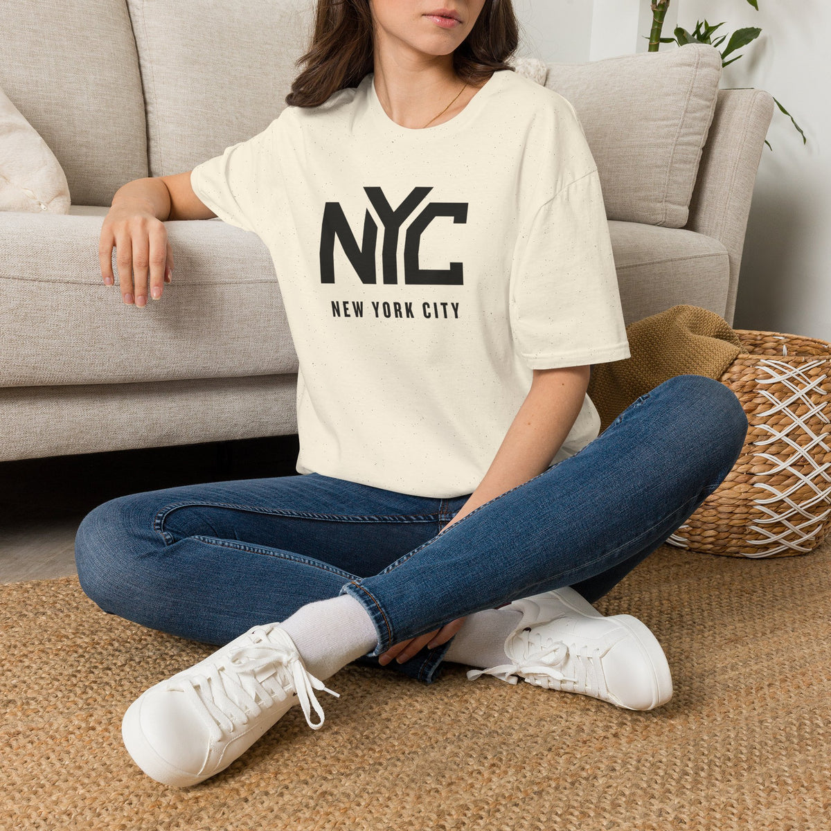NYC New York City T-Shirt Premium Design SKIALFA Unisex