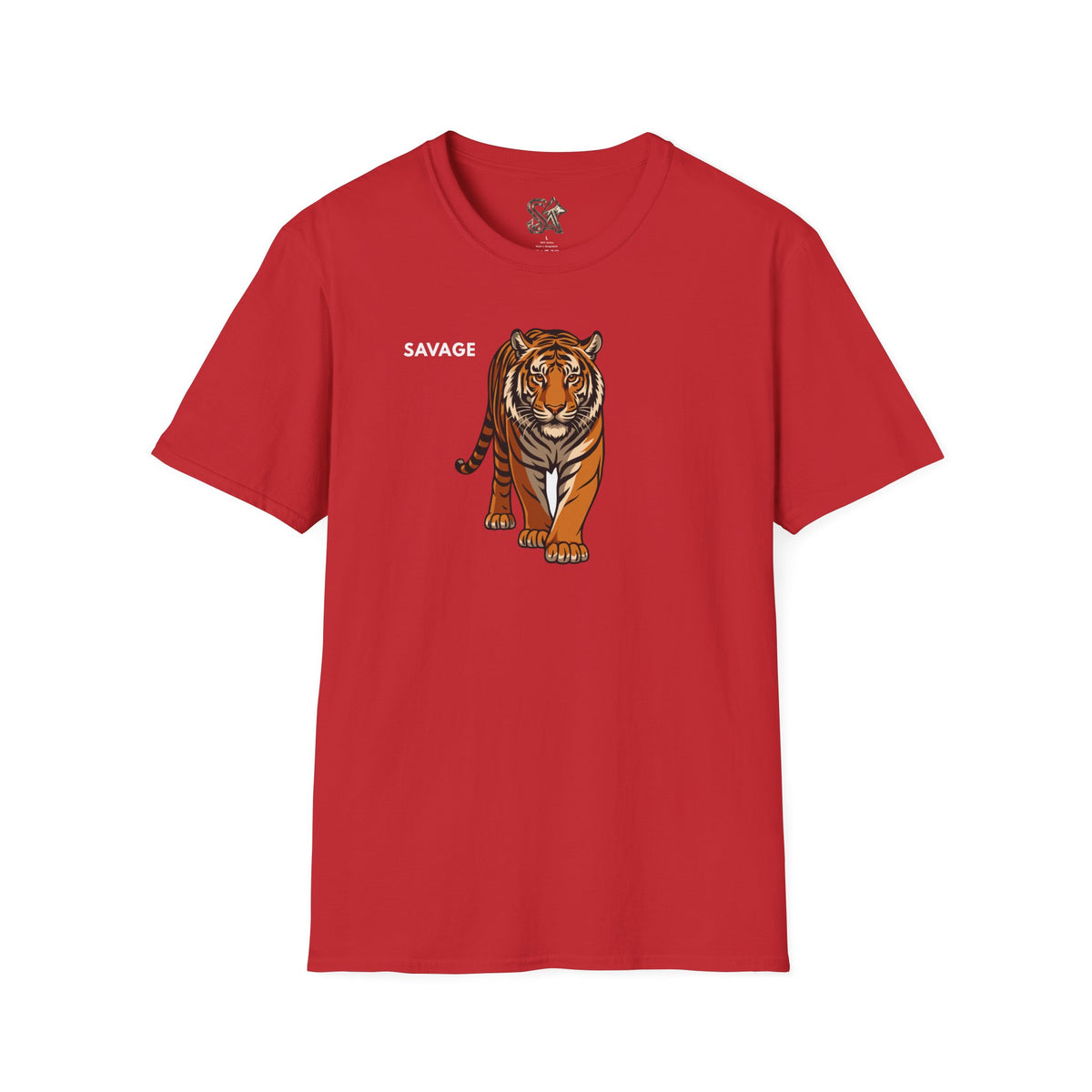 SAVAGE Tiger T-Shirt Premium Design SKIALFA Unisex