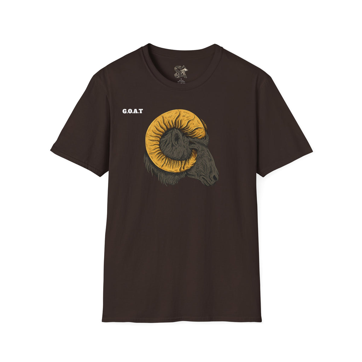 GOAT Goat Head T-Shirt Premium Design SKIALFA Unisex