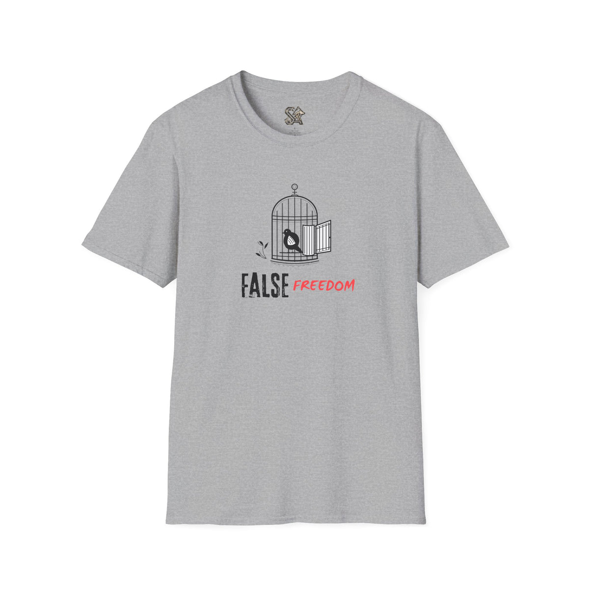 FALSE FREEDOM T-Shirt Premium Design SKIALFA Unisex