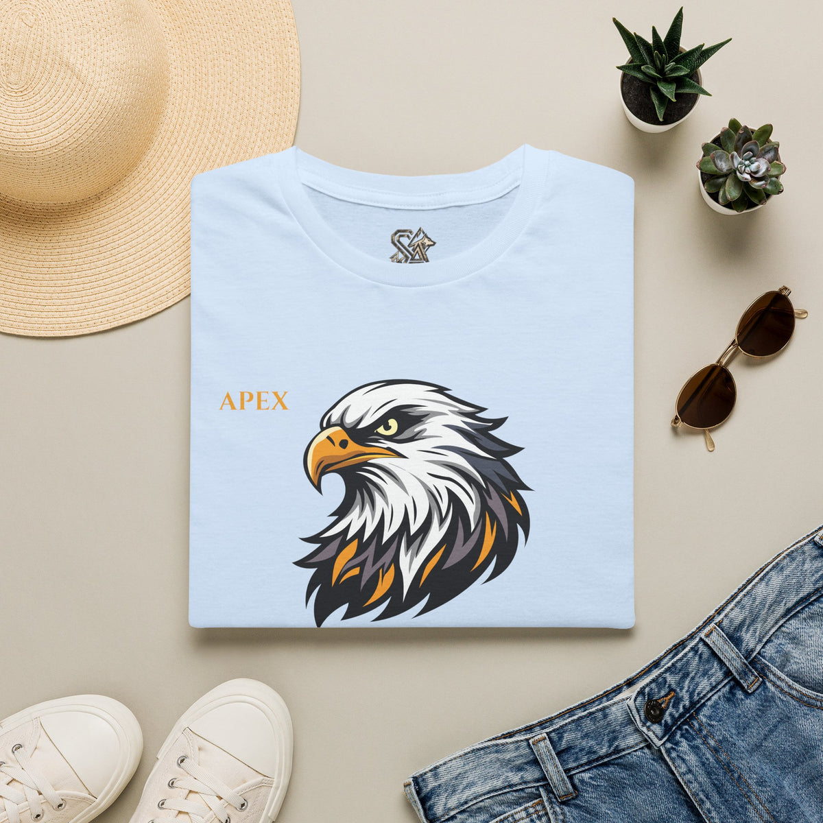 APEX EagleT-Shirt Premium Design SKIALFA Unisex