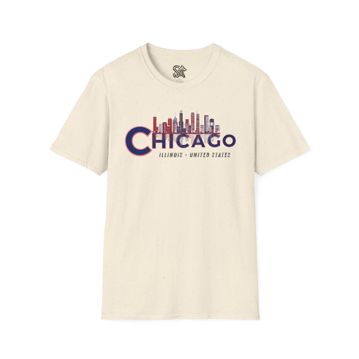 Chicago T-Shirt Premium Design SKIALFA Unisex