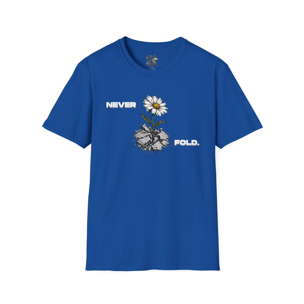 NEVER FOLD T-Shirt Premium Design SKIALFA Unisex