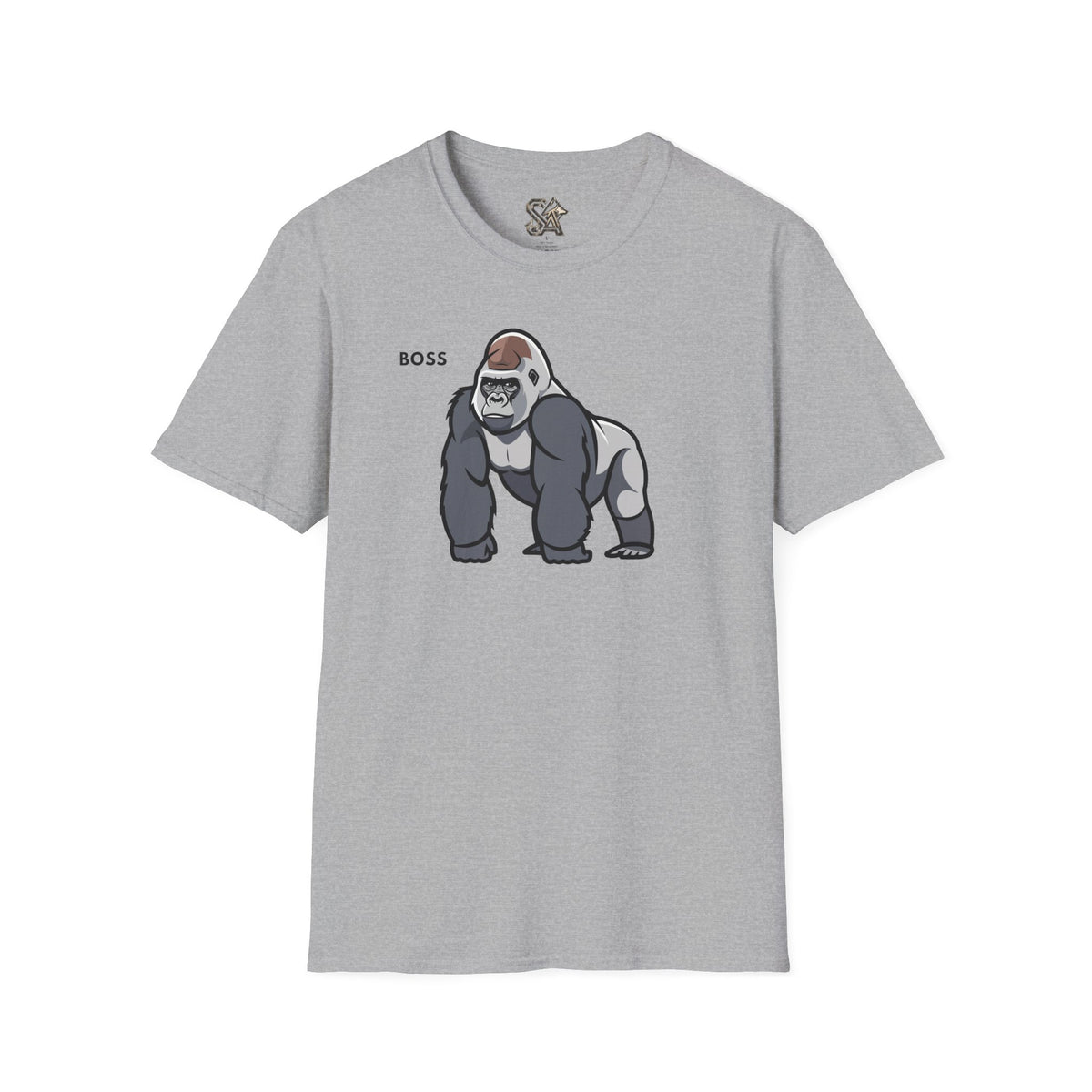 BOSS Gorilla T-Shirt Premium Design SKIALFA Unisex