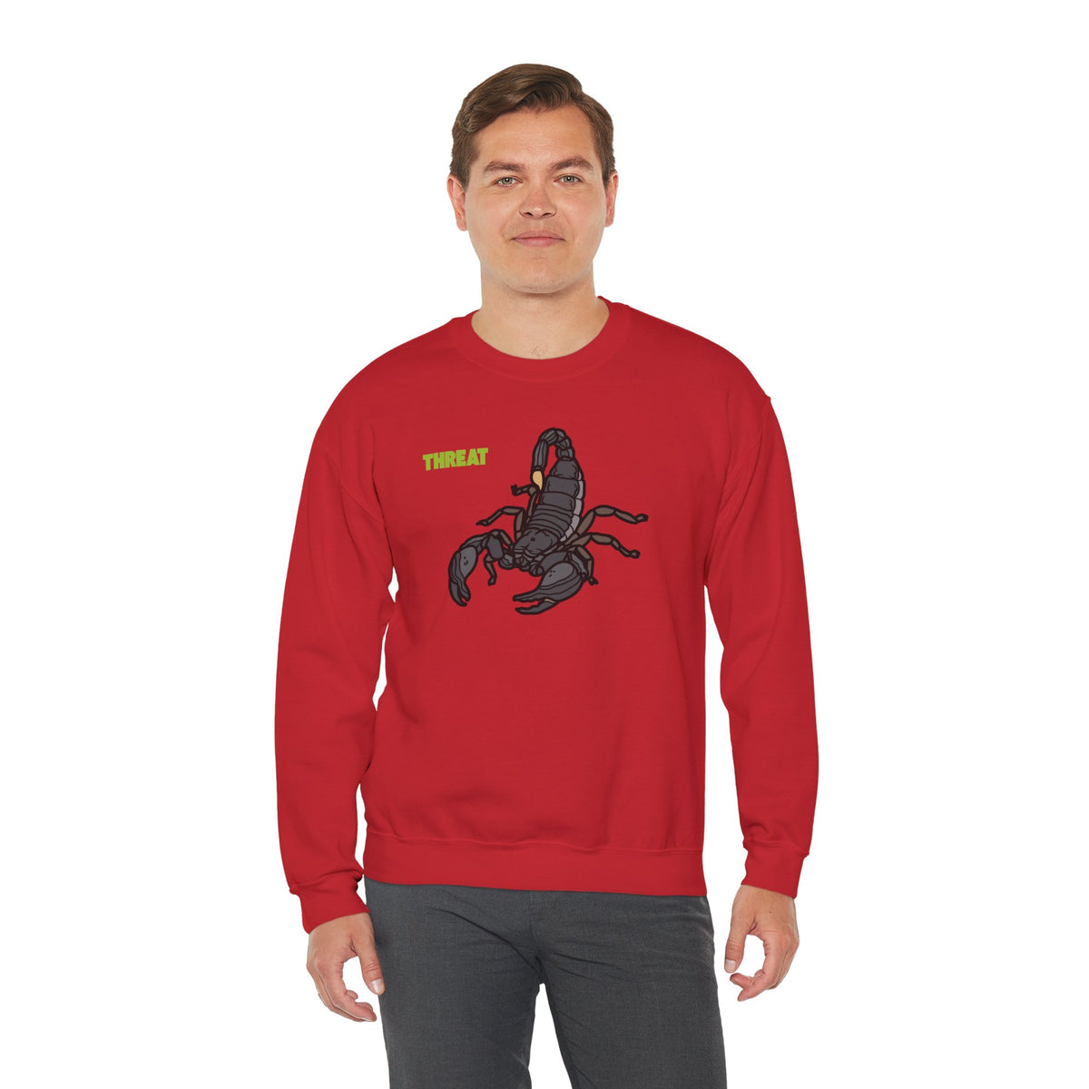 THREAT Scorpion Sweatshirt Premium Design SKIALFA Unisex