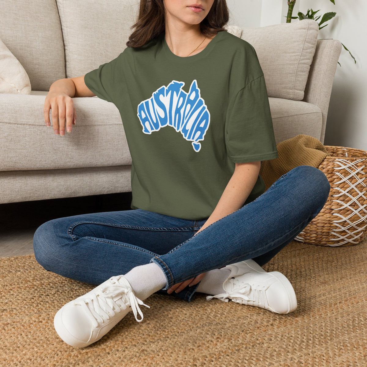 Australia Graphic T-Shirt Premium Design SKIALFA Unisex