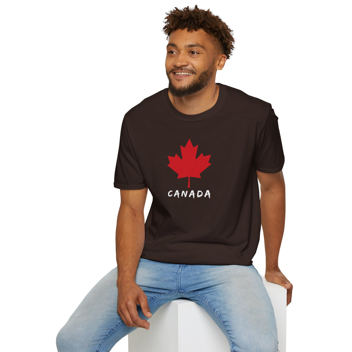 CANADA Leaf T-Shirt Premium Design SKIALFA Unisex