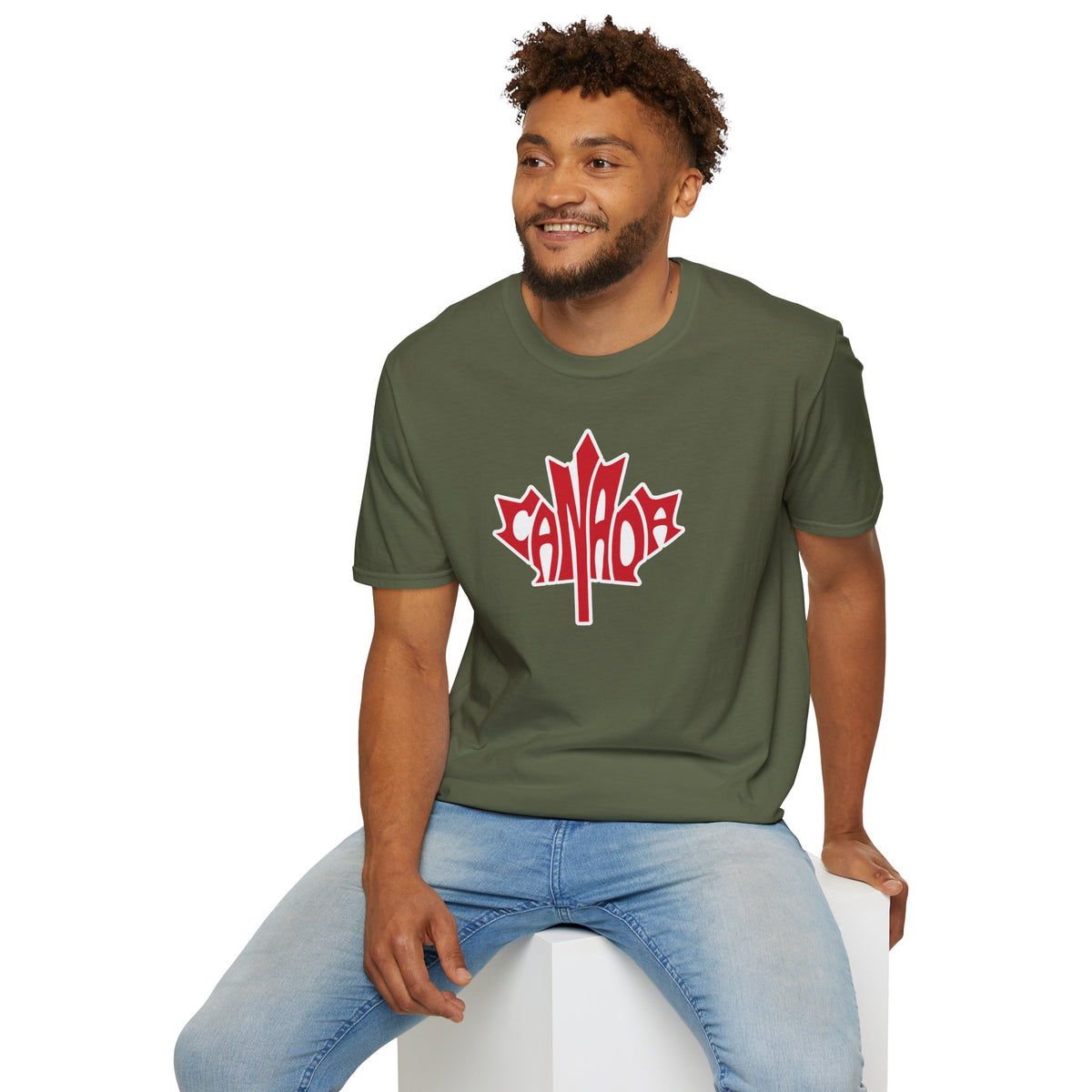 Canada Flag T-Shirt Premium Design SKIALFA Unisex