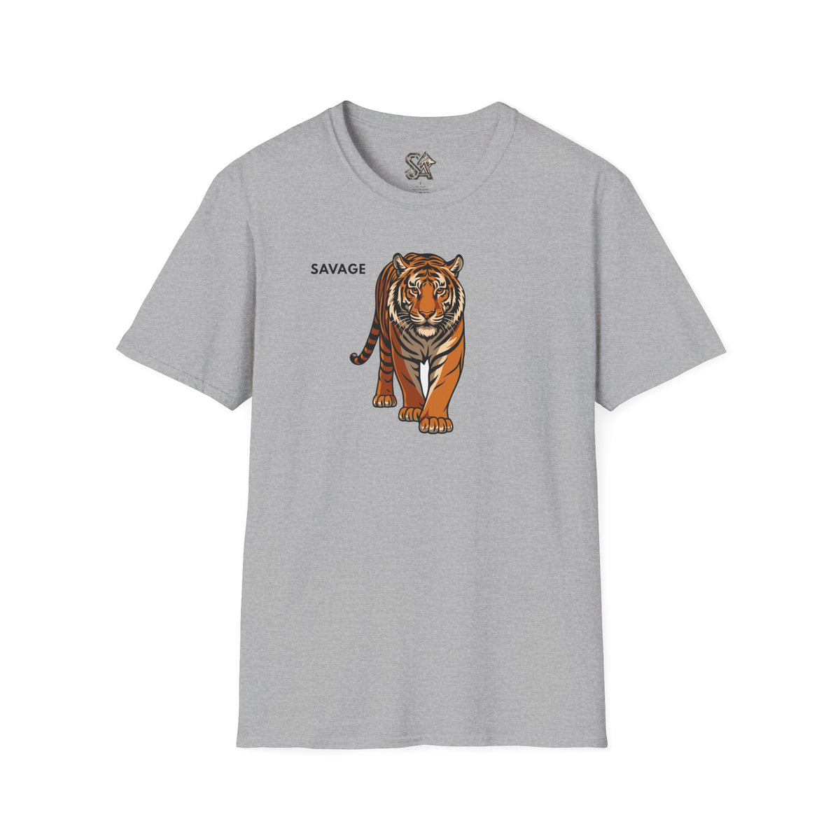 SAVAGE Tiger T-Shirt Premium Design SKIALFA Unisex