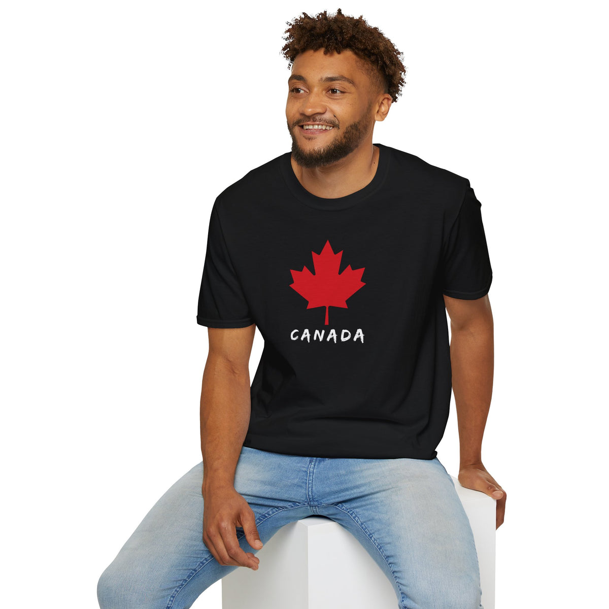 CANADA Leaf T-Shirt Premium Design SKIALFA Unisex