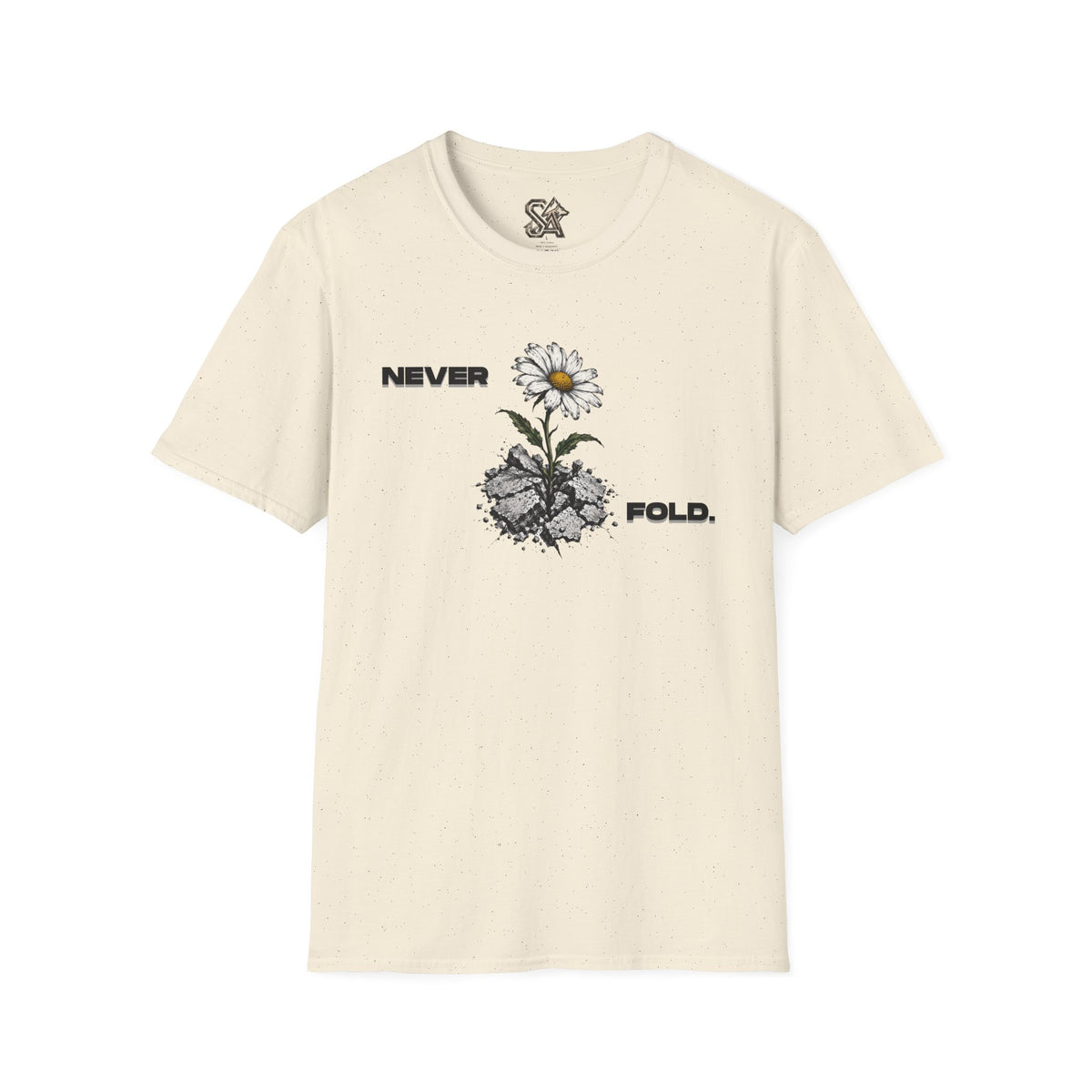 NEVER FOLD T-Shirt Premium Design SKIALFA Unisex