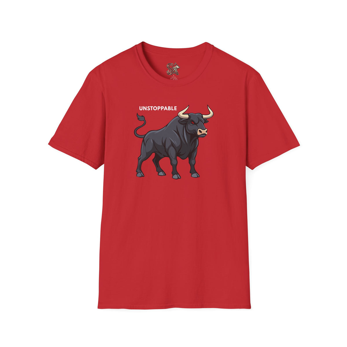UNSTOPPABLE Bull T-Shirt Premium Design SKIALFA Unisex