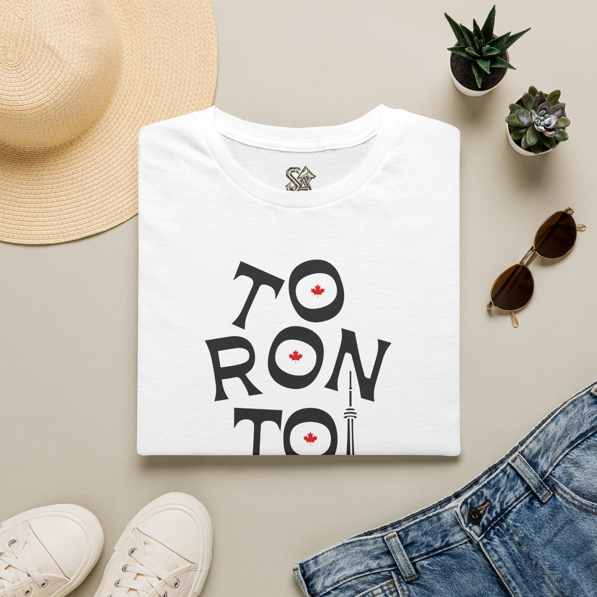 TORONTO T-Shirt Premium Design SKIALFA Unisex
