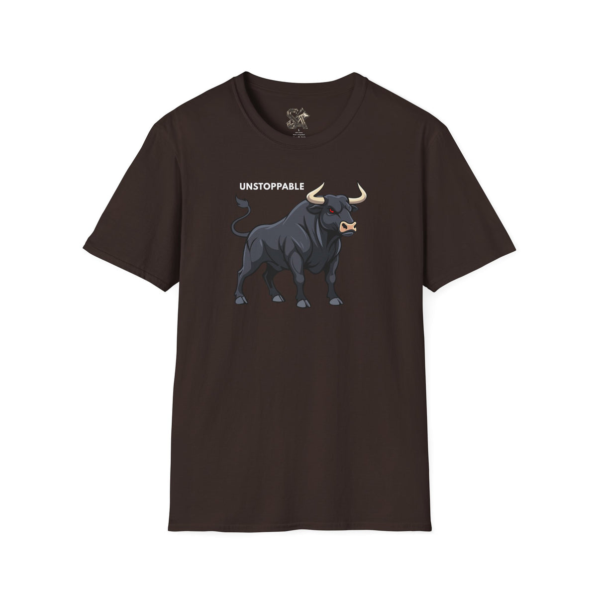 UNSTOPPABLE Bull T-Shirt Premium Design SKIALFA Unisex