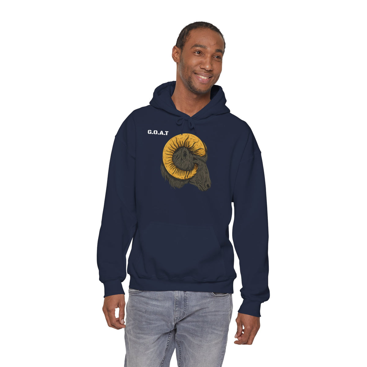 GOAT Head Goat Hoodie Premium Design SKIALFA Unisex