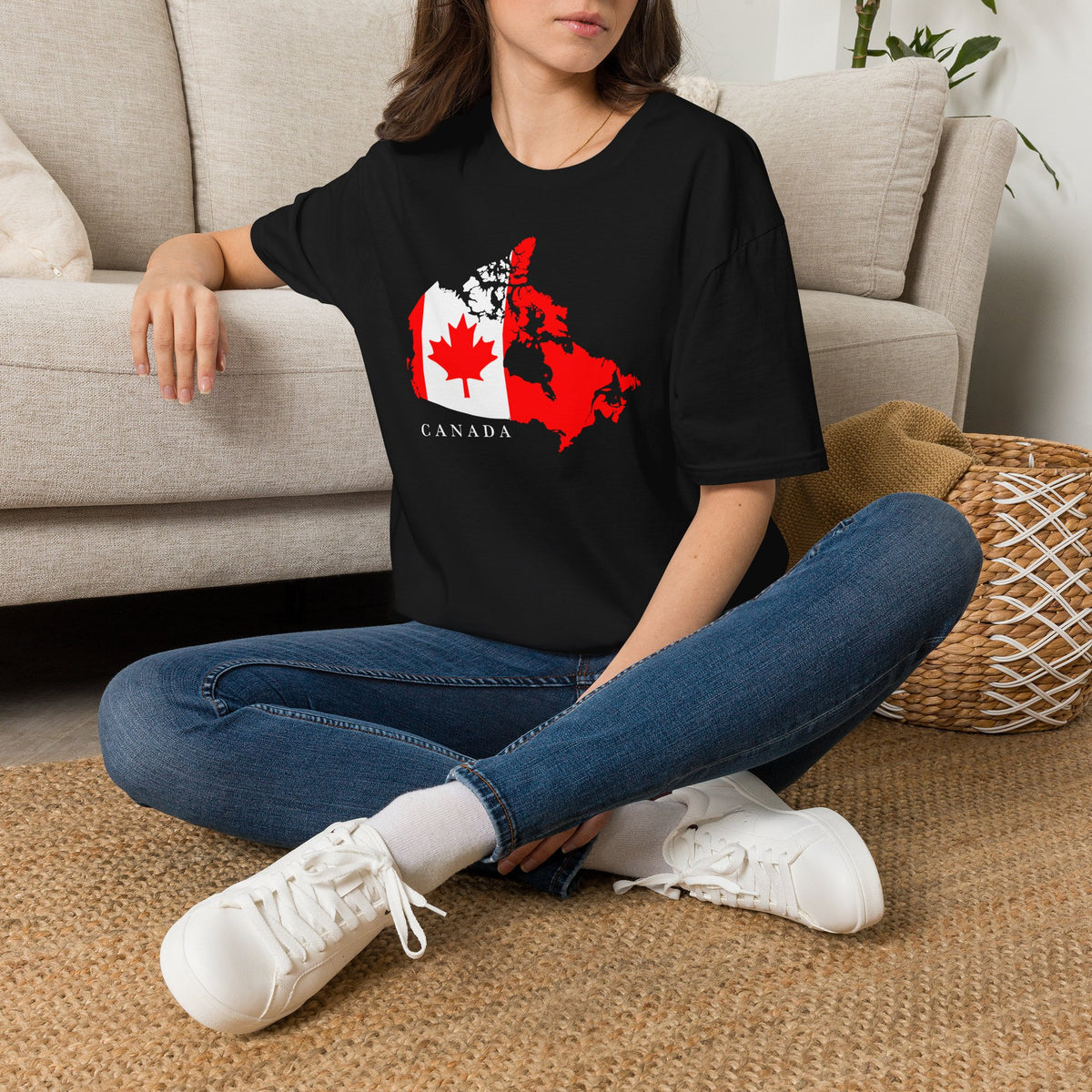 Canada Maple T-Shirt Premium Design SKIALFA Unisex