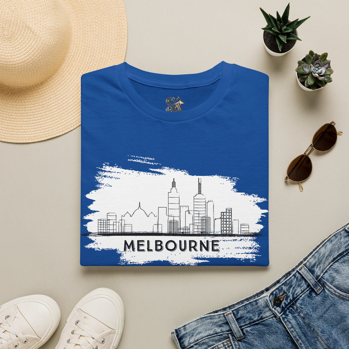 MELBOURNE Australia T-Shirt Premium Design SKIALFA Unisex