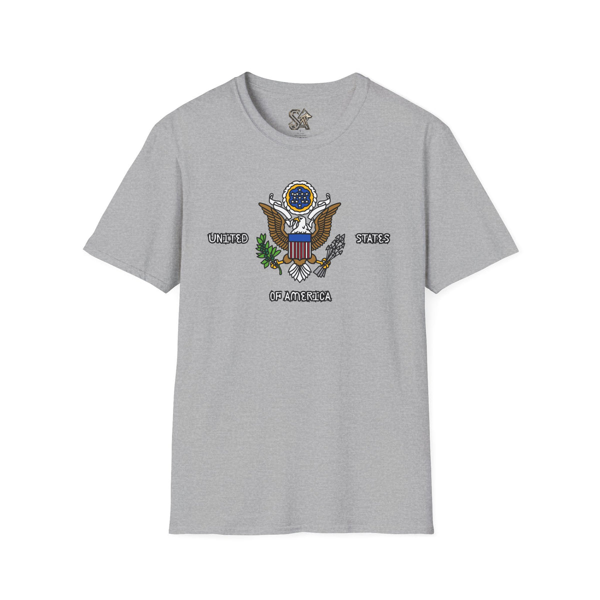United States Of America T-Shirt Premium Design SKIALFA Unisex