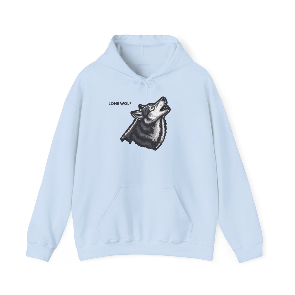 LONE WOLF Hoodie Premium Design SKIALFA Unisex