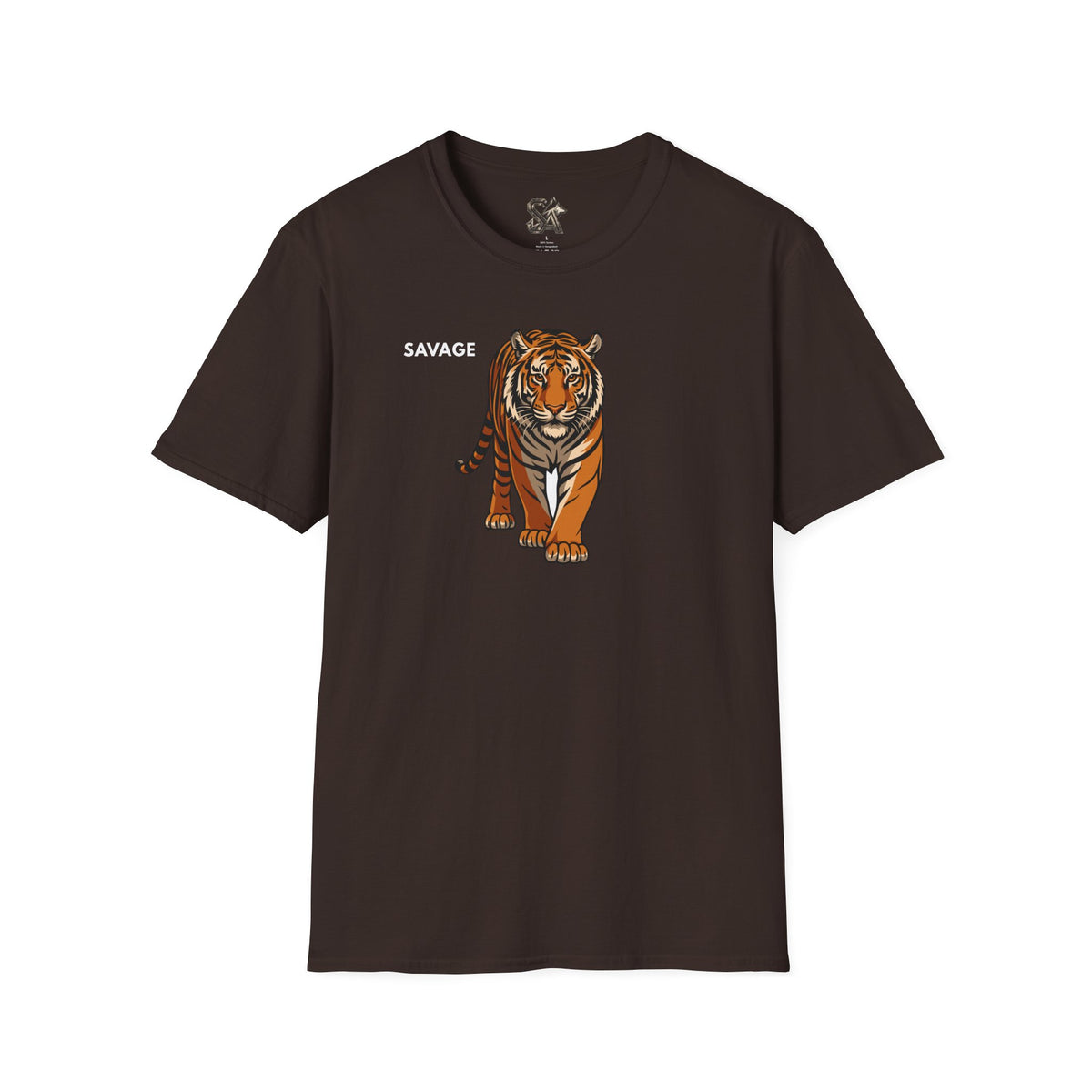 SAVAGE Tiger T-Shirt Premium Design SKIALFA Unisex