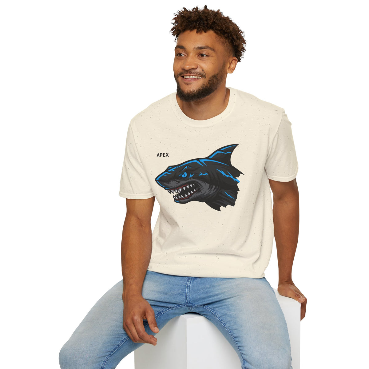 APEX Shark T-Shirt Premium Design SKIALFA Unisex