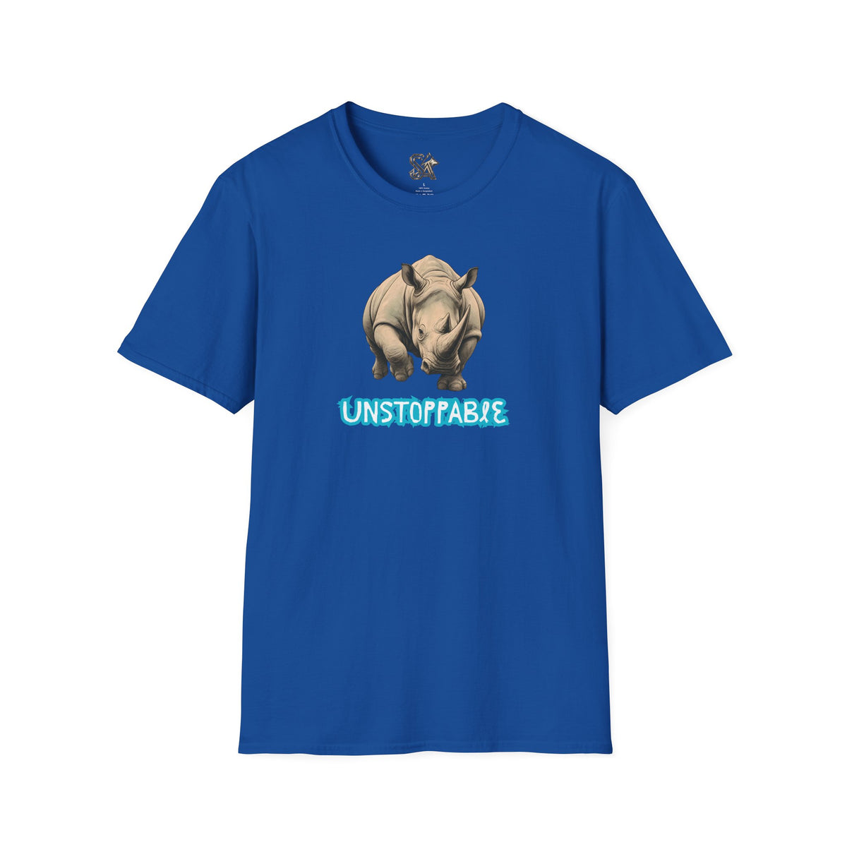 UNSTOPPABLE Rhino T-Shirt Premium Design SKIALFA Unisex