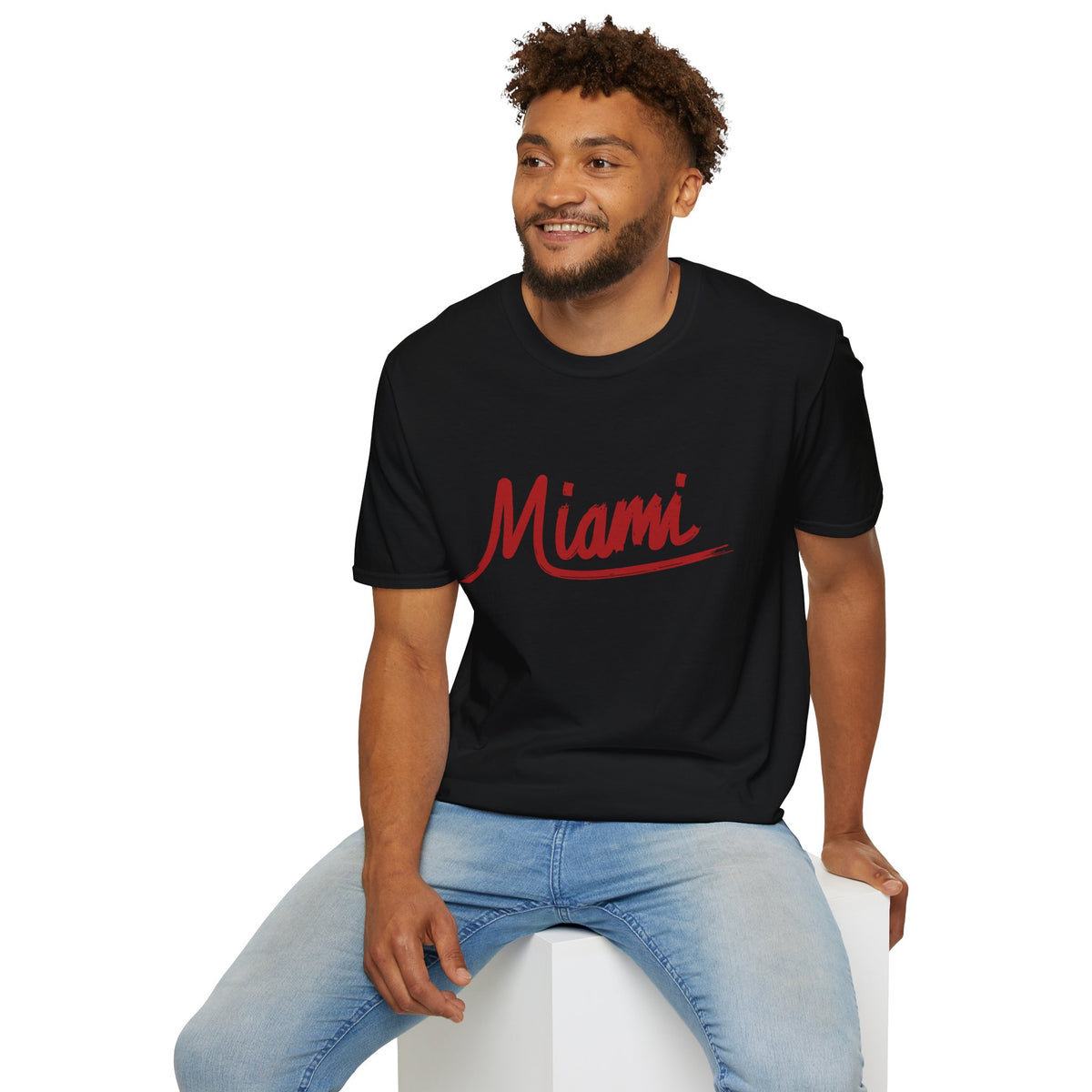 Miami T-Shirt Premium Design SKIALFA Unisex