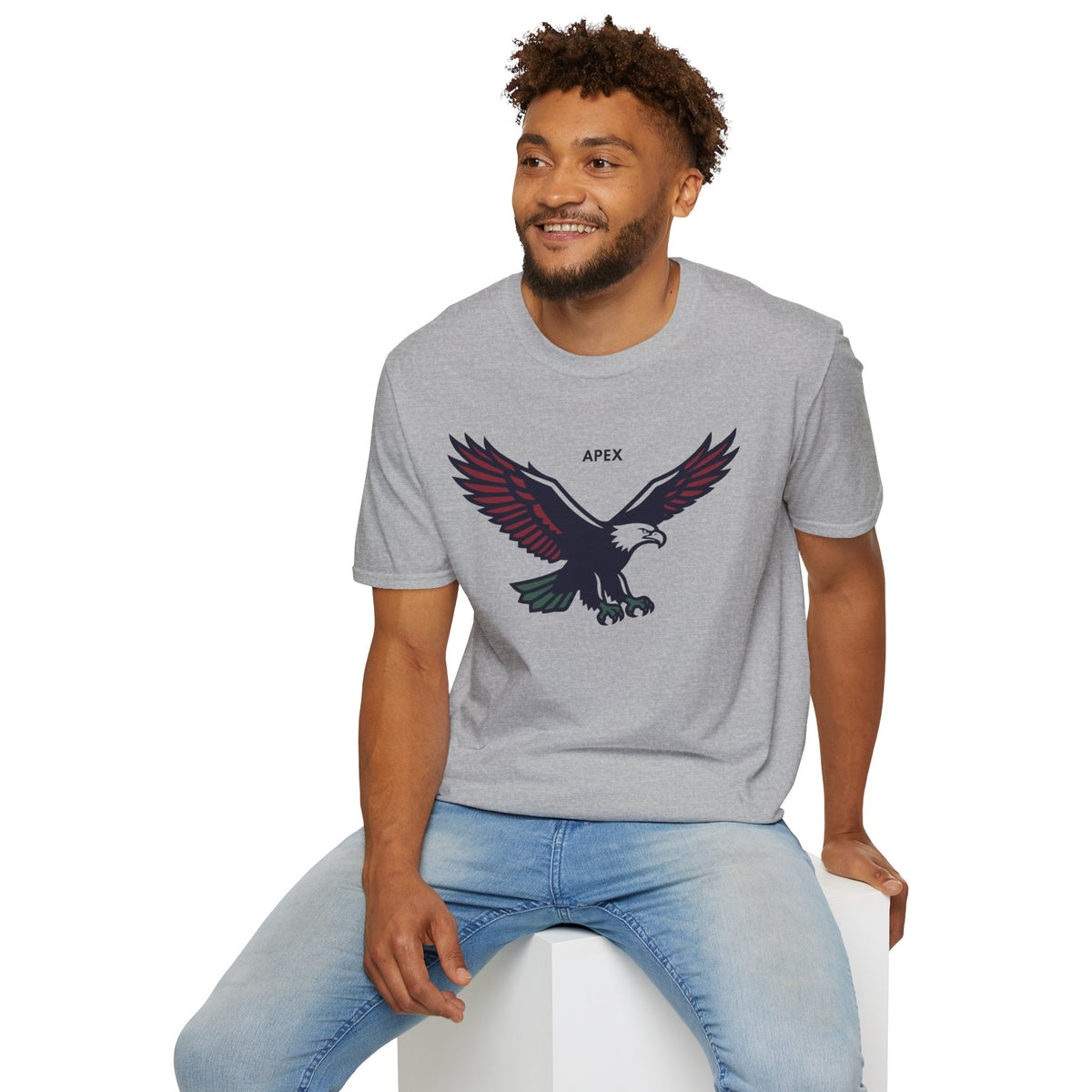 APEX Eagle T-Shirt Premium Design SKIALFA Unisex