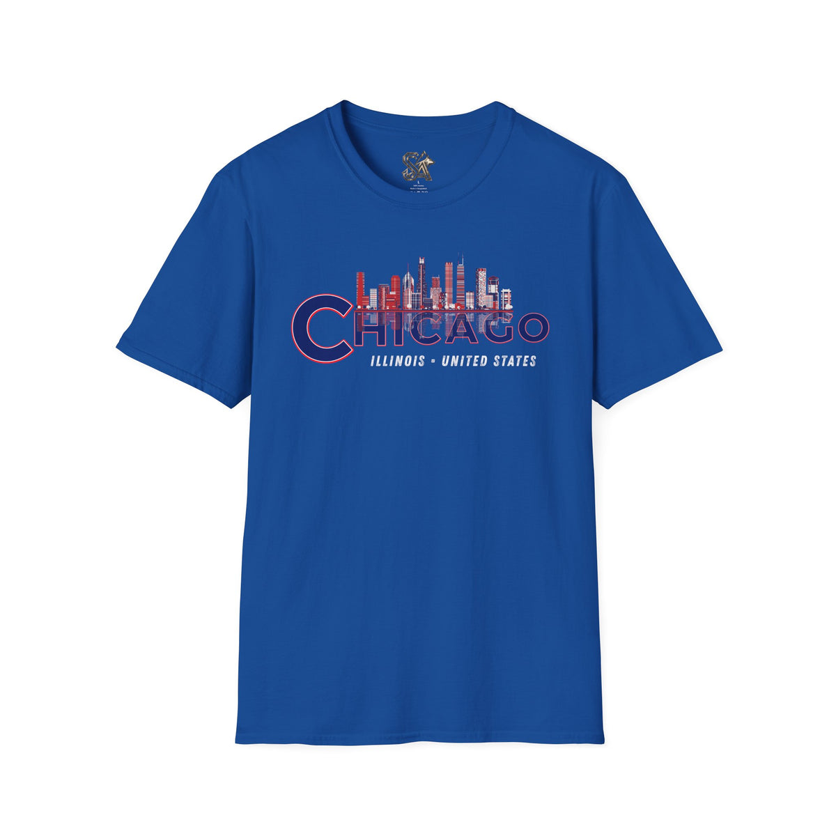 Chicago T-Shirt Premium Design SKIALFA Unisex