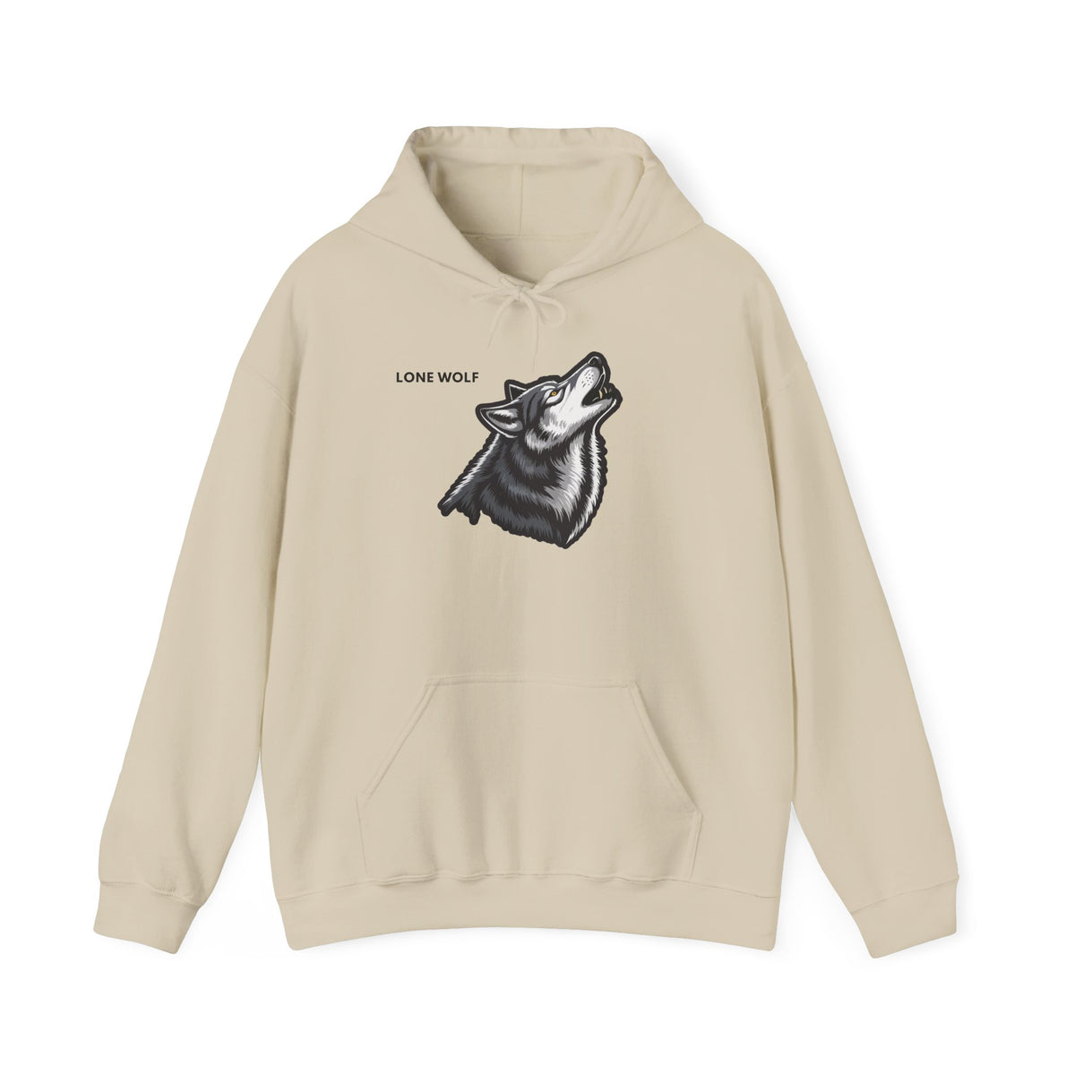 LONE WOLF Hoodie Premium Design SKIALFA Unisex