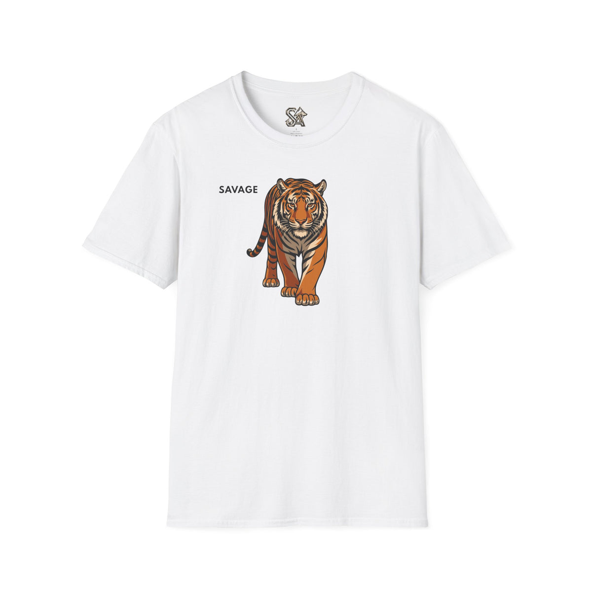 SAVAGE Tiger T-Shirt Premium Design SKIALFA Unisex