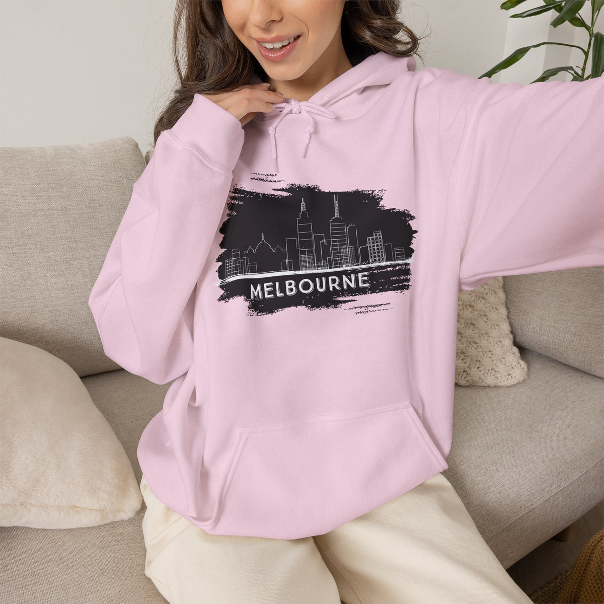 MELBOURNE Hoodie Premium Design SKIALFA Unisex
