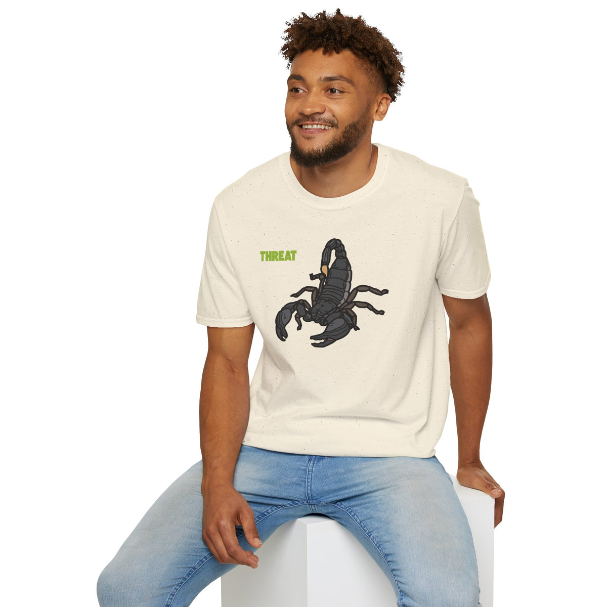 THREAT Scorpion T-Shirt Premium Design SKIALFA Unisex