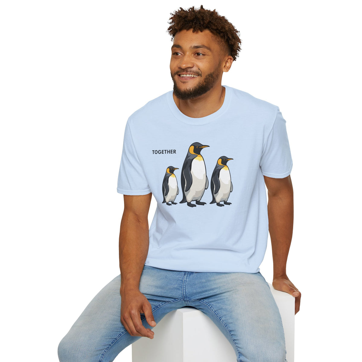 TOGETHER Penguin T-Shirt Premium Design Unisex