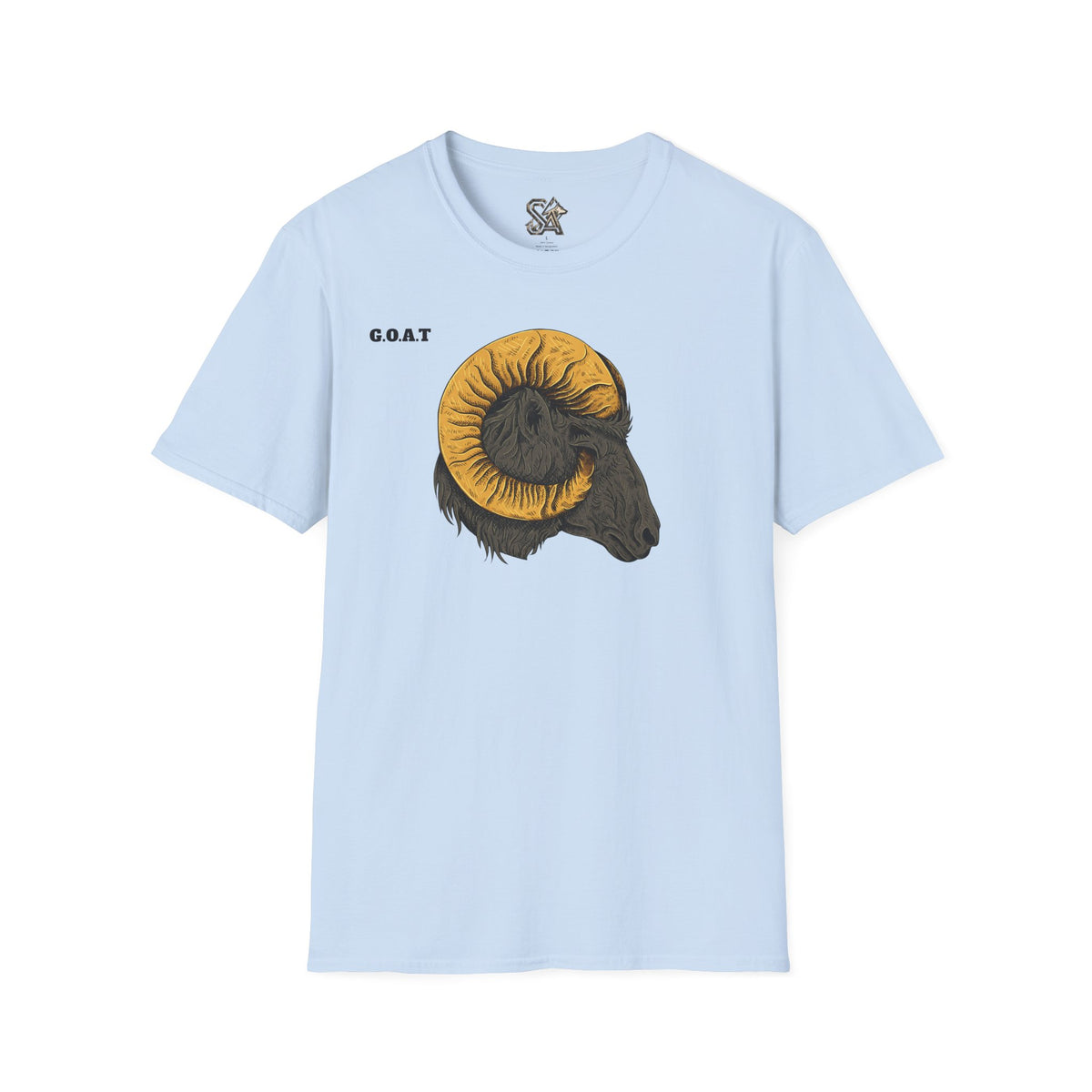 GOAT Goat Head T-Shirt Premium Design SKIALFA Unisex