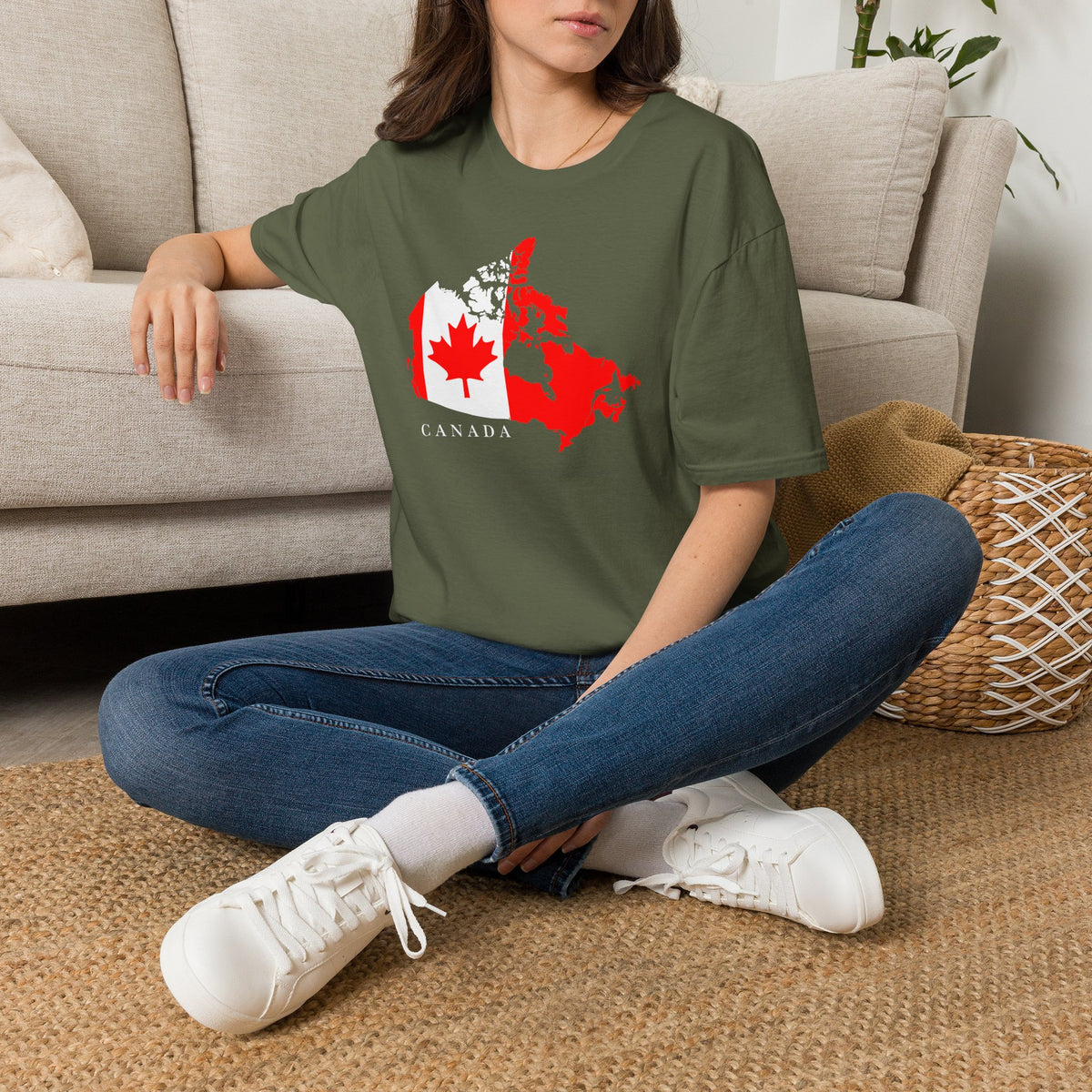 Canada Maple T-Shirt Premium Design SKIALFA Unisex