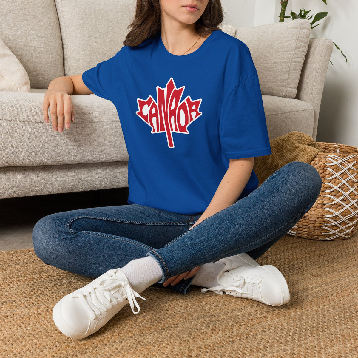 Canada Flag T-Shirt Premium Design SKIALFA Unisex